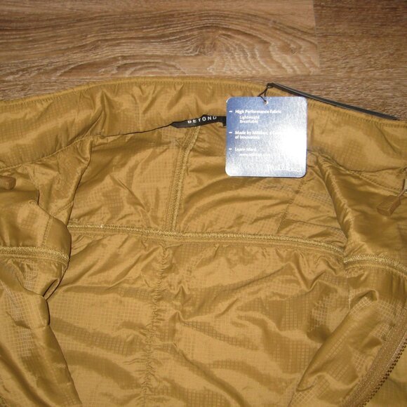 Beyond Axios A3 Alpha Sweater Coyote Brown USA Made Large Long - Picture 3 of 4